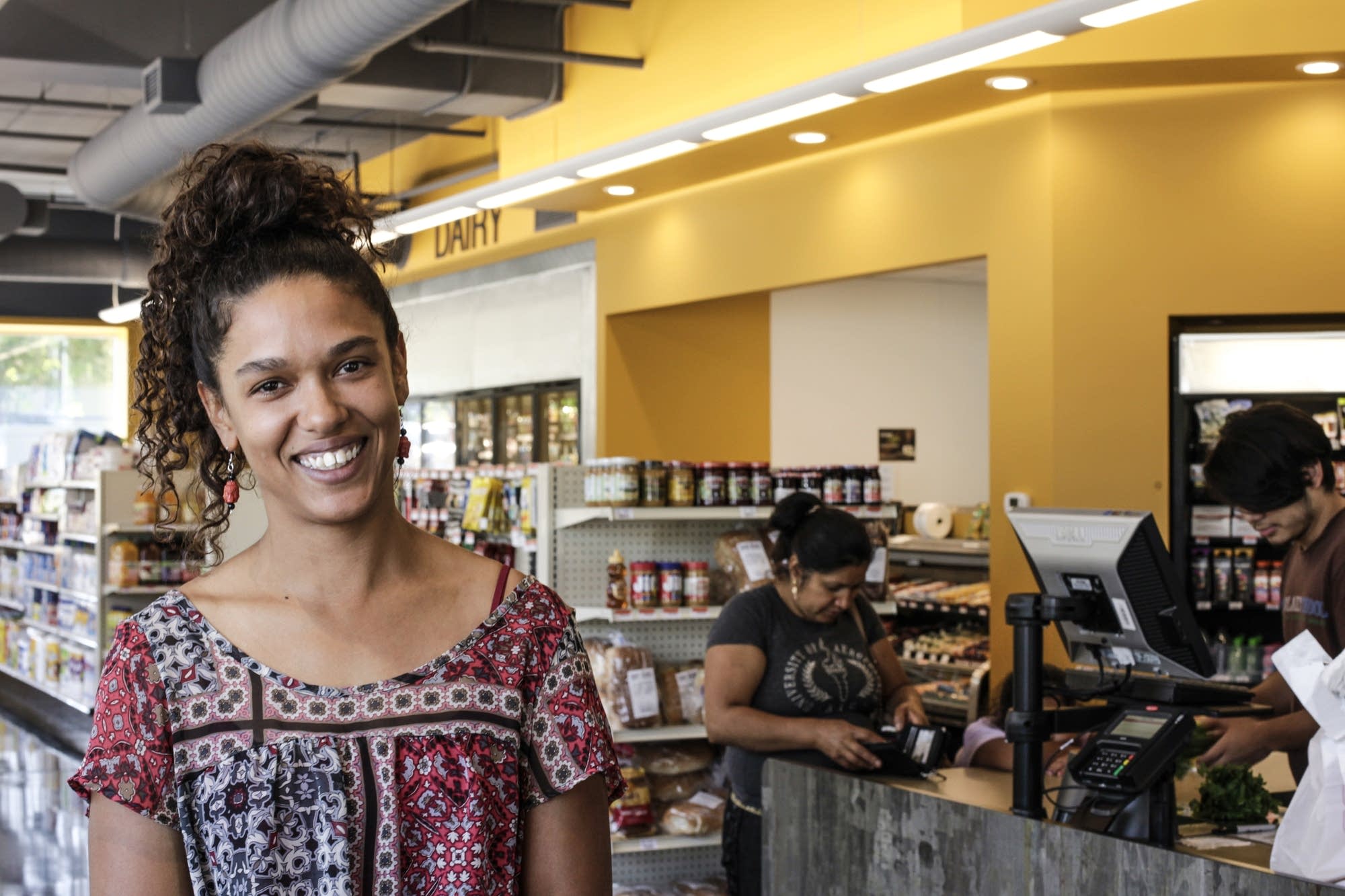 Kristel Porter, one of the co-op's board members