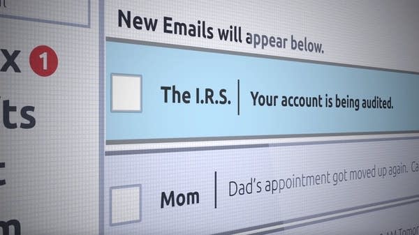 Heads up: The IRS tends to prefer snail mail to emails or texts.