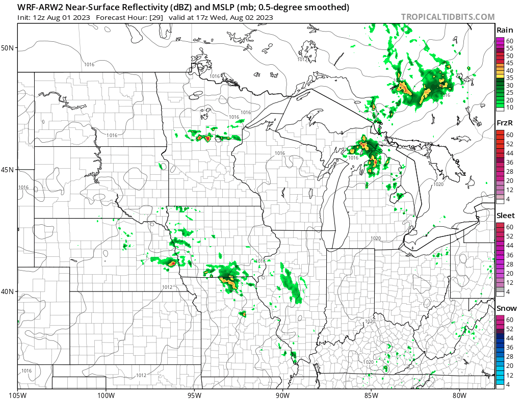 NOAA WRF model