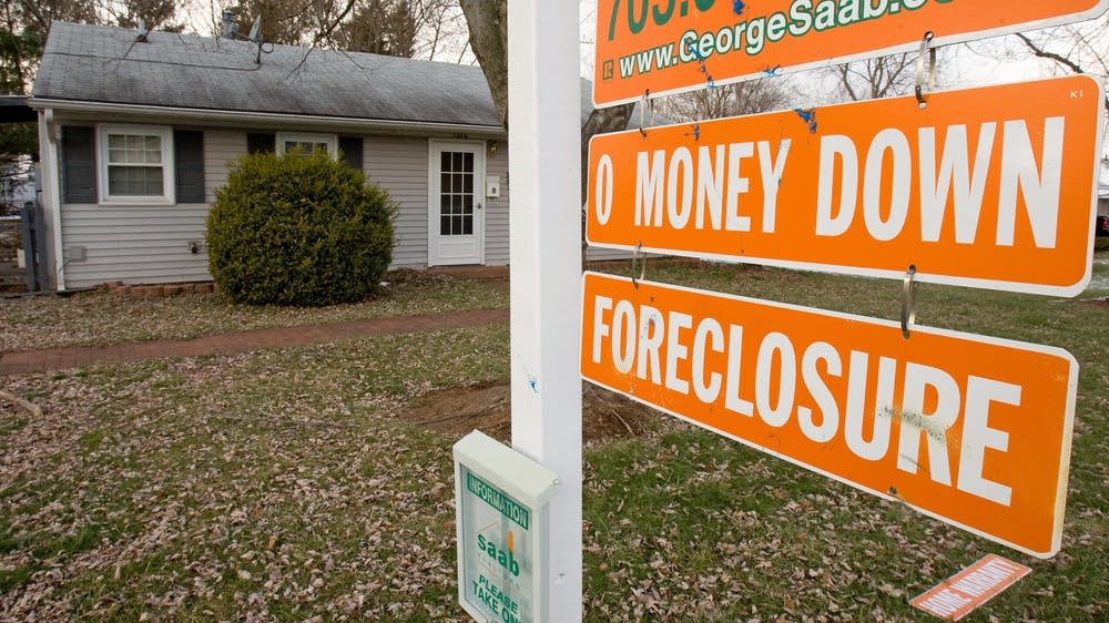 Minnesota foreclosure bill faces veto threat MPR News