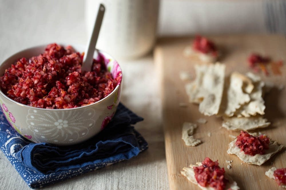 Cranberry salsa