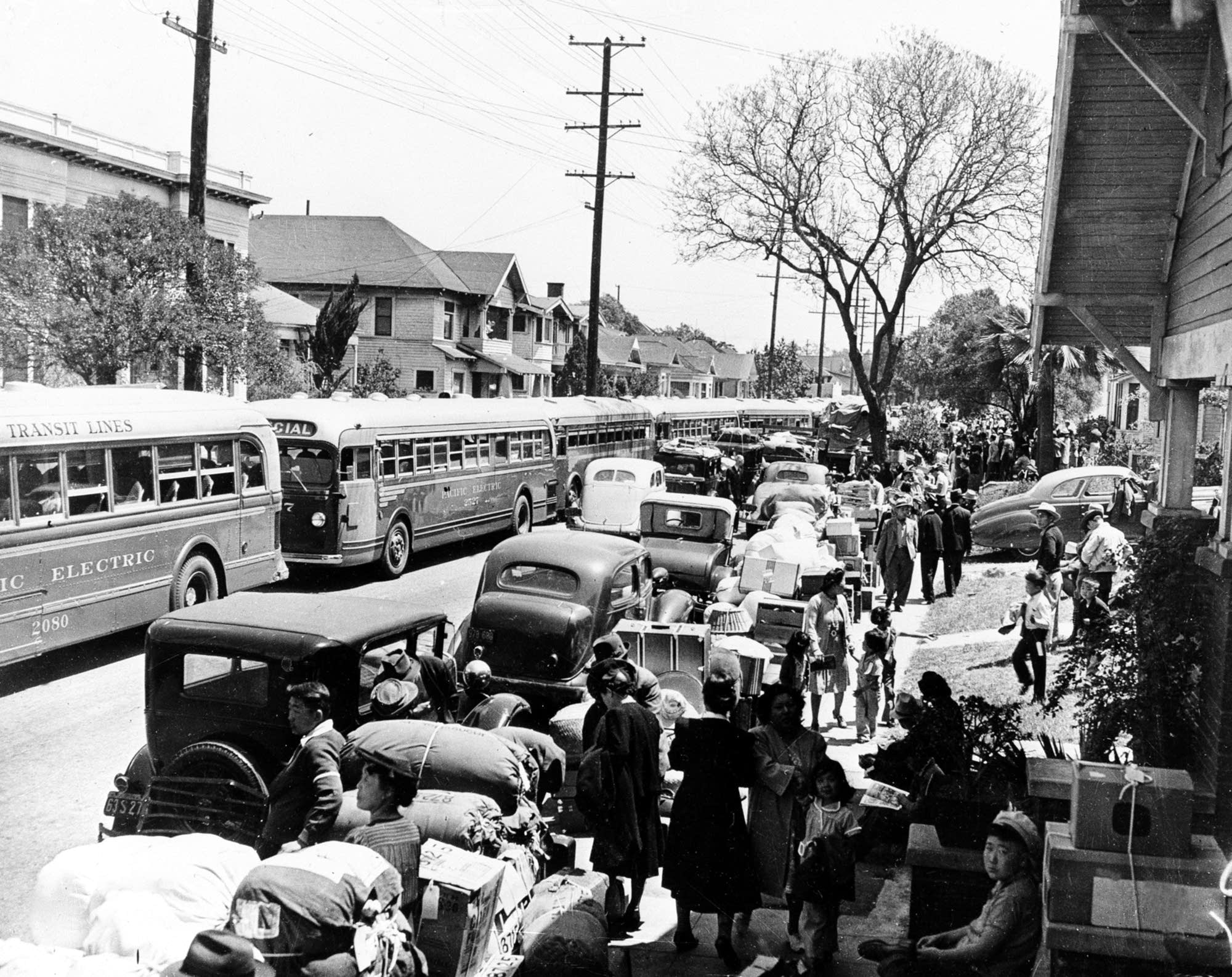 The evacuation of Japanese civilians during World War II