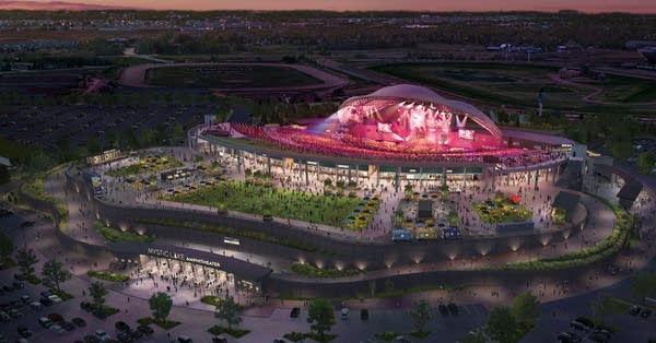 Shakopee’s new venue name announced, Mystic Lake Amphitheater to open next summer 