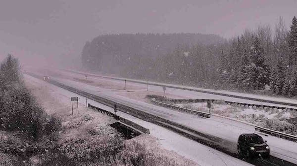Saturday snow in northern Minnesota; sprinkle chance in the south 
