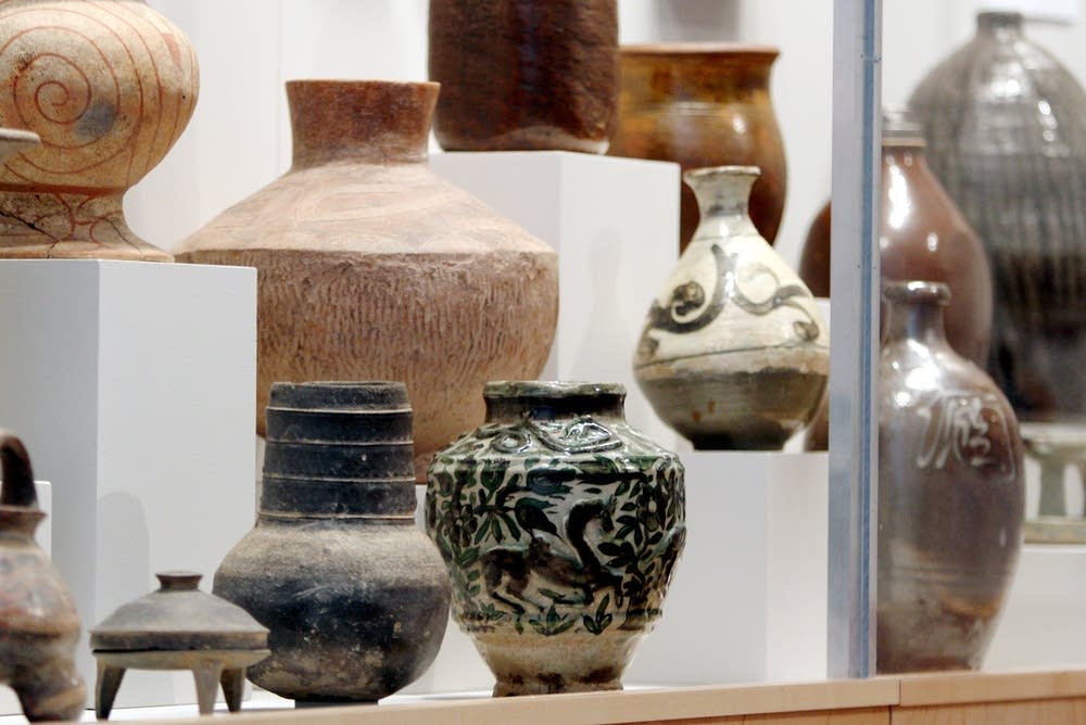 Ceramics display