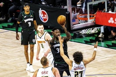 NBA first-round playoff series between the Timberwolves and the Nuggets