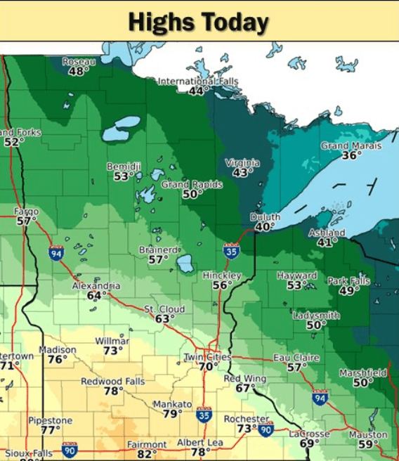 weather graphic