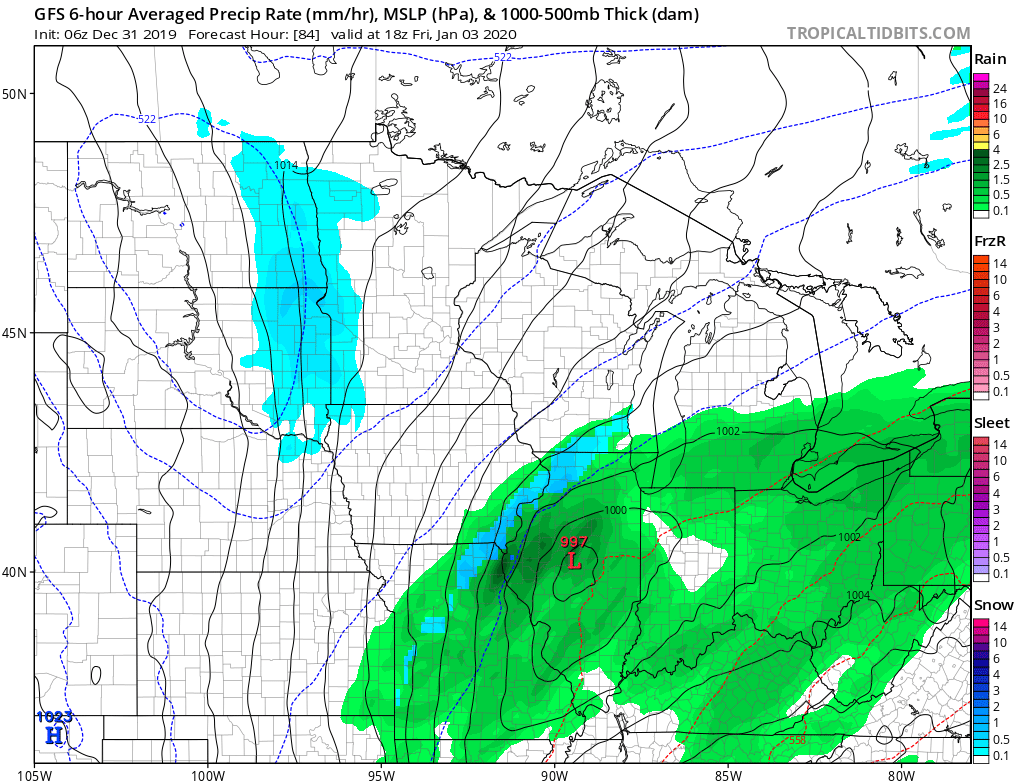 Cool sunshine for Tuesday, then milder air and light snow chances