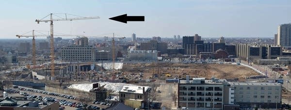 See just how tall the Vikings stadium will be in Minneapolis