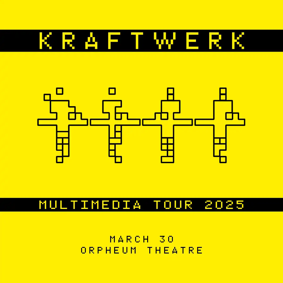 Kraftwerk Multimedia Tour 2025 50 Years of Autobahn