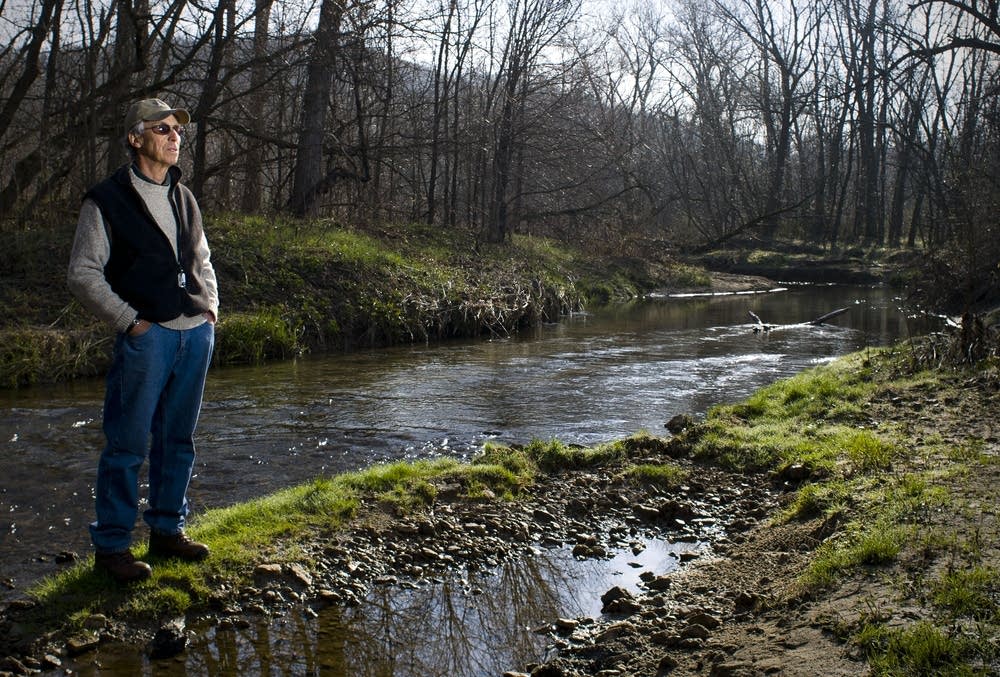 Bruce Aune and Hay Creek