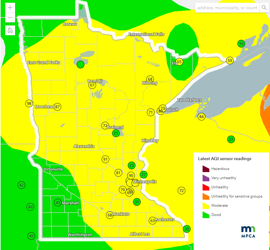 Air quality index
