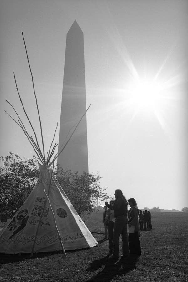 Members of the American Indian Movement