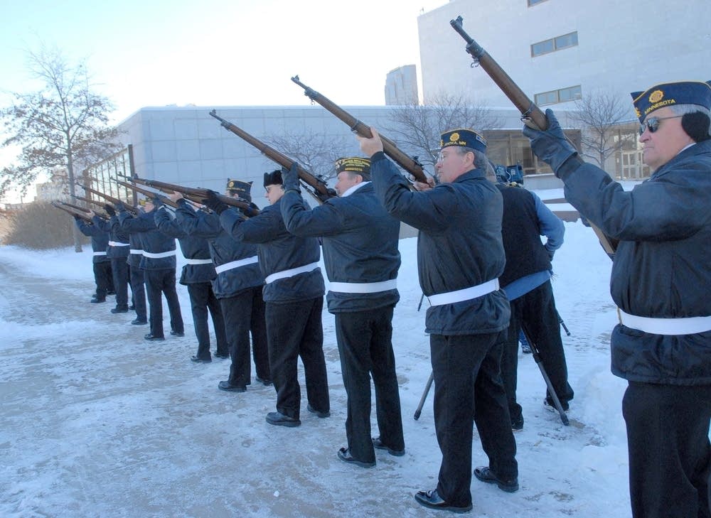 Salute at Pearl Harbor ceremony