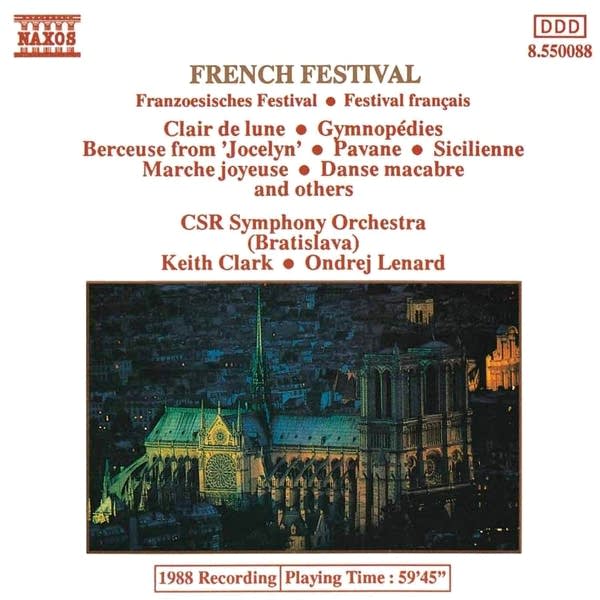 Poster Gabriel Faure - Berceuse