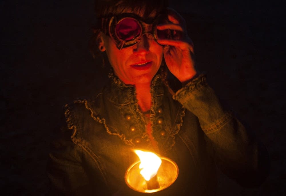 Preparing a flame