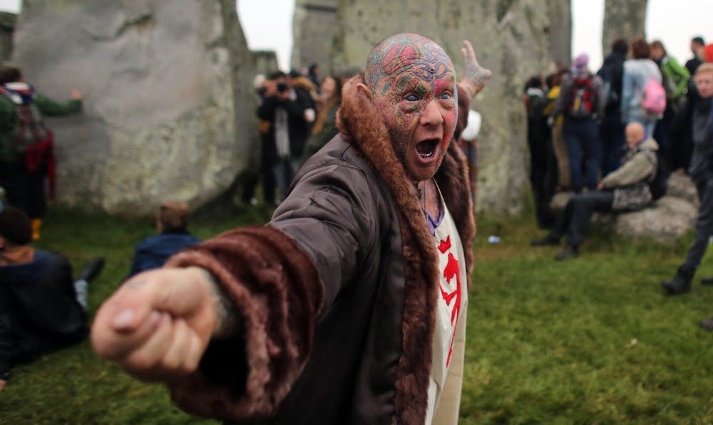 Solstice reveler