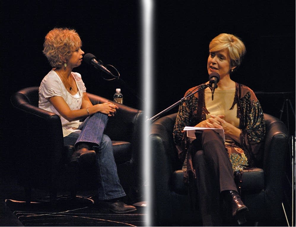 Kate DeCamillo and Cathy Wurzer
