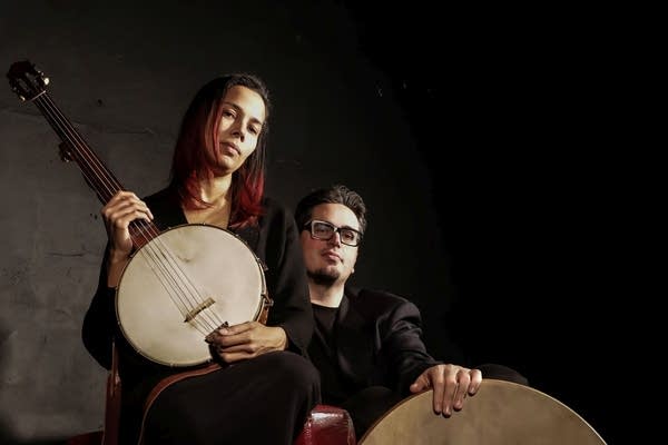 Rhiannon Giddens and Francesco Turrisi