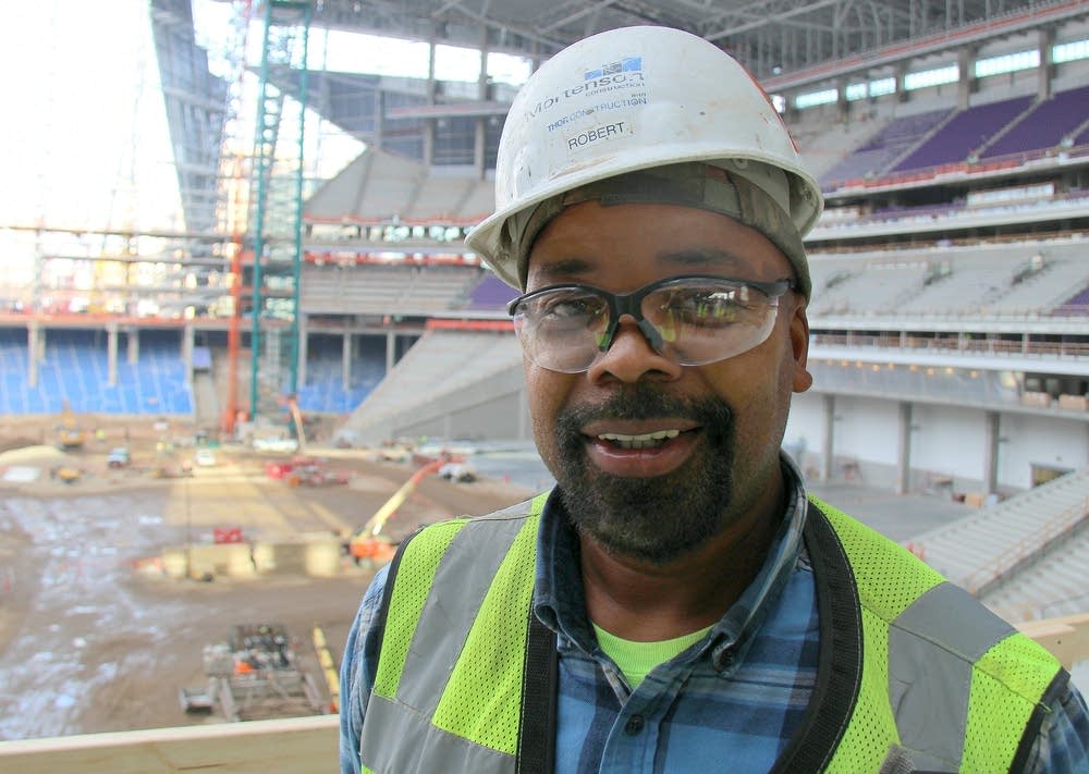 Stadium carpenter Robert Johnson