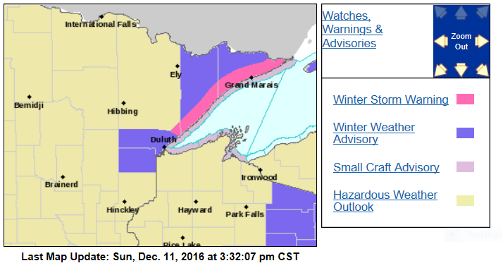 Evening snow northeastern Minn.; storm totals