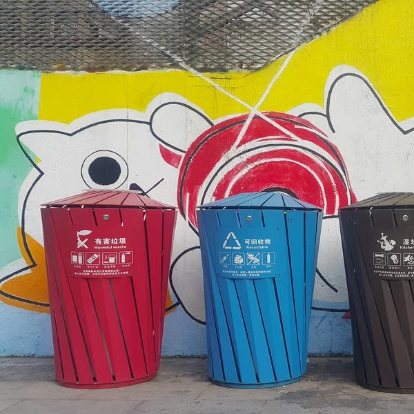 Shanghai’s mountain of trash