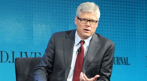 “There is a responsibility to make sure that the technologies that you create have the proper technology built in so that it's used appropriately,” Qualcomm CEO Steven Mollenkopf says. Above, he speaks at a tech conference in October.