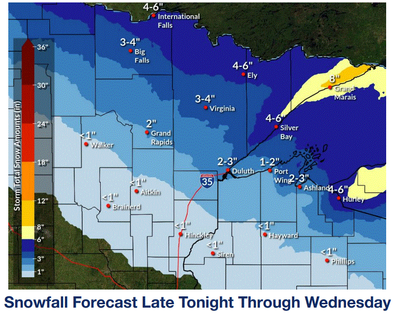 Mild Monday and Tuesday; windy and much colder by Wednesday