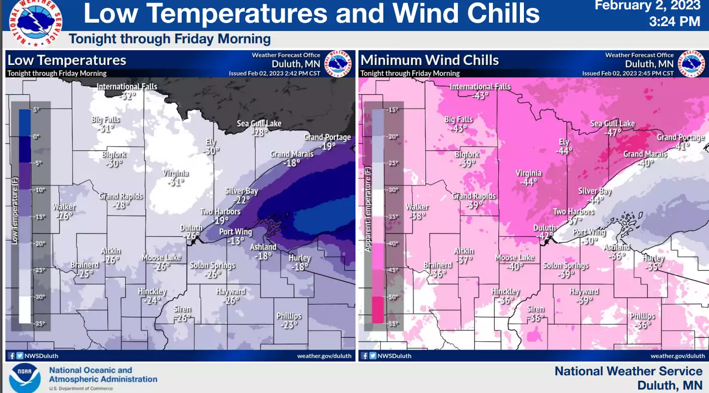 Coldest night of winter for parts of Minnesota; warmer weekend ahead ...