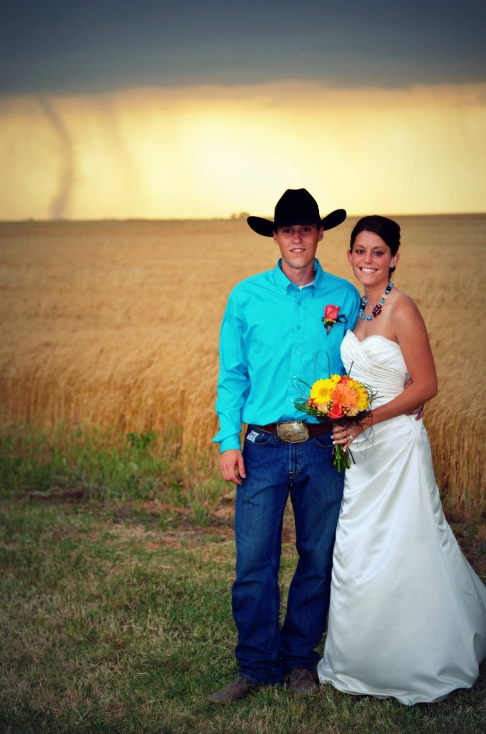 Tornado wedding