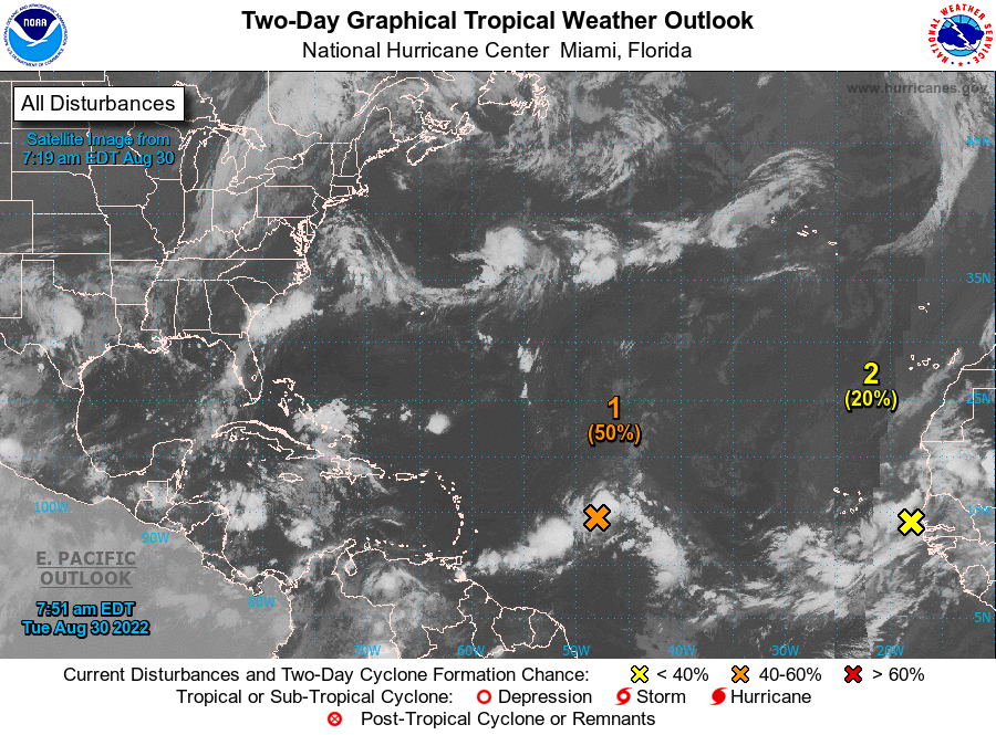 Sunny, breezy Tuesday; Atlantic hurricane season quiet, so far MPR News
