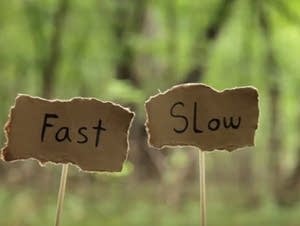 Fast or Slow Means Tempo