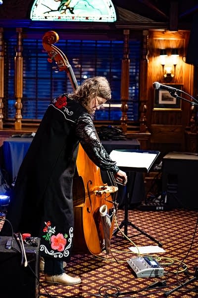 band performing on stage