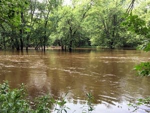 A rainstorm similar to one two years ago flooded the Snake River.