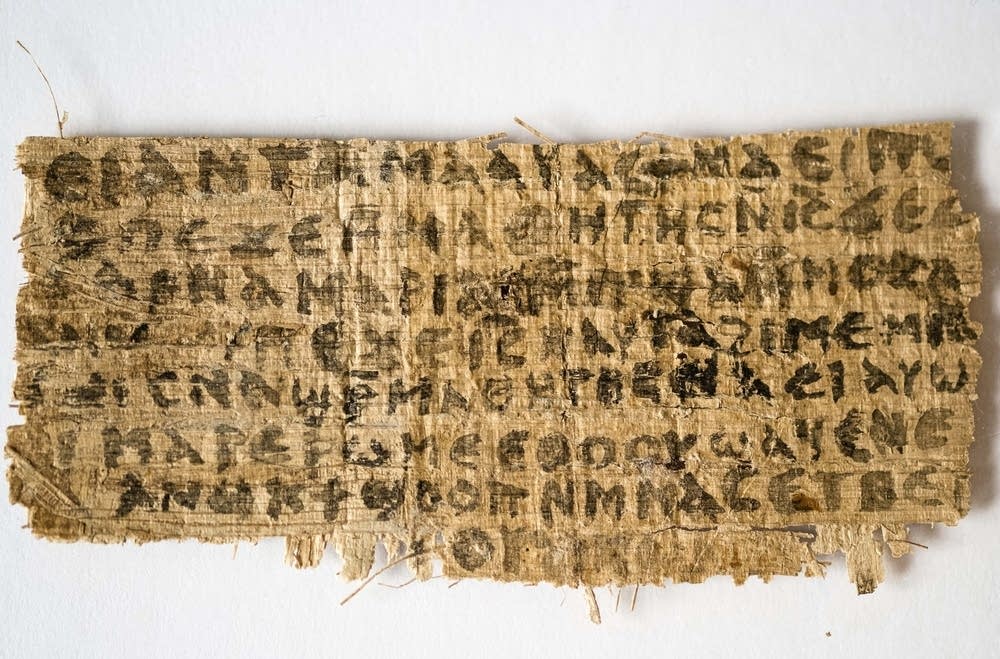 Christian papyrus