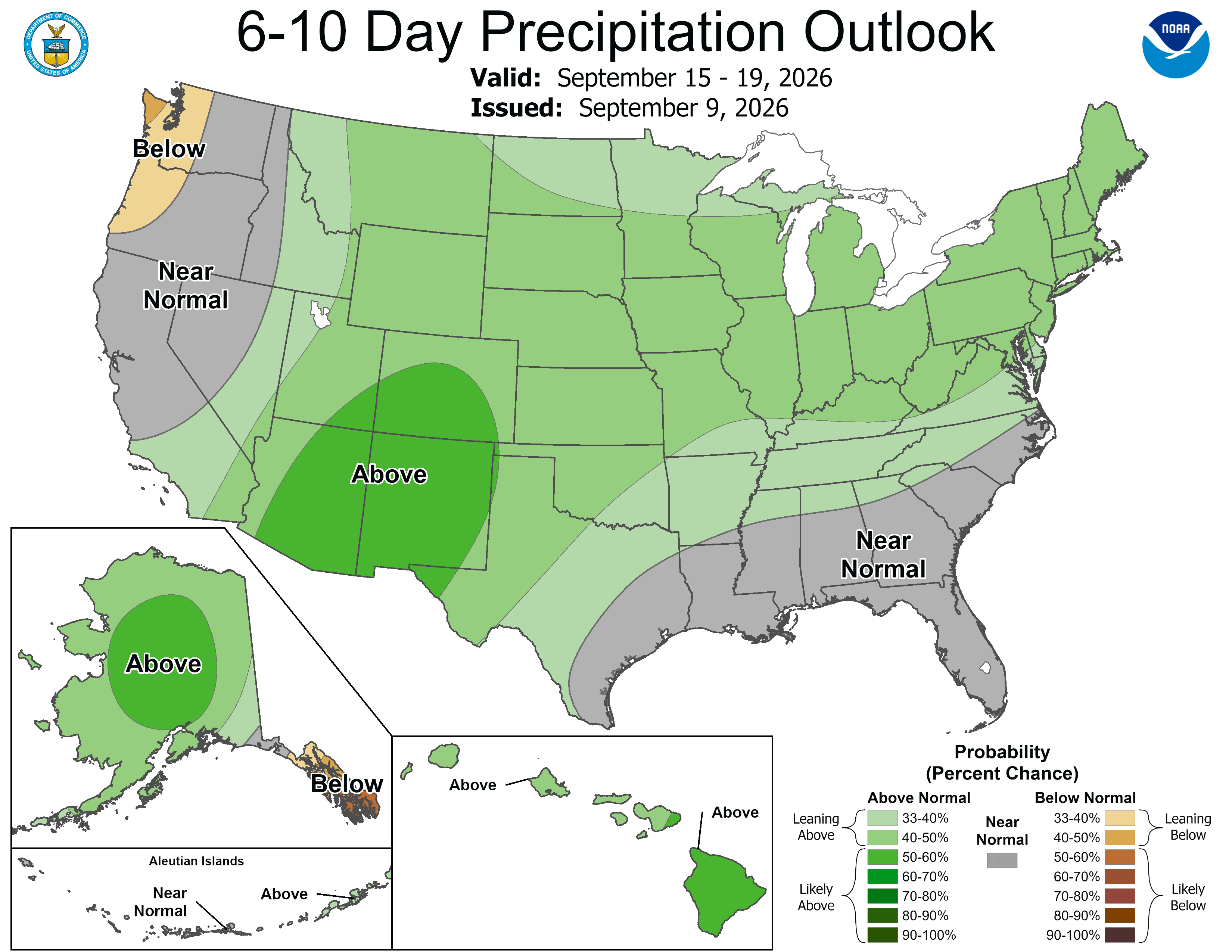 6-10 day precipitation outlook