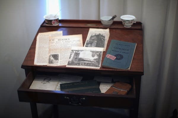 Charlotte Bronte's writing desk