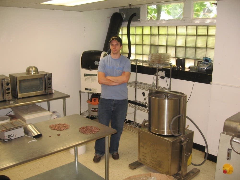 Inside the smallest bean to bar factory