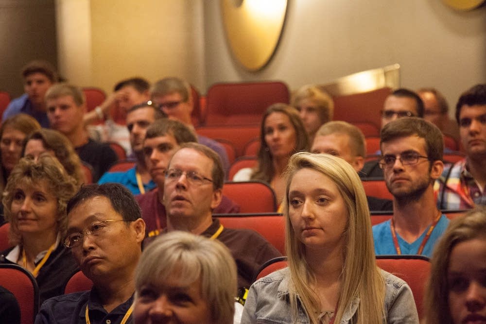 Emma Mellgren at orientation
