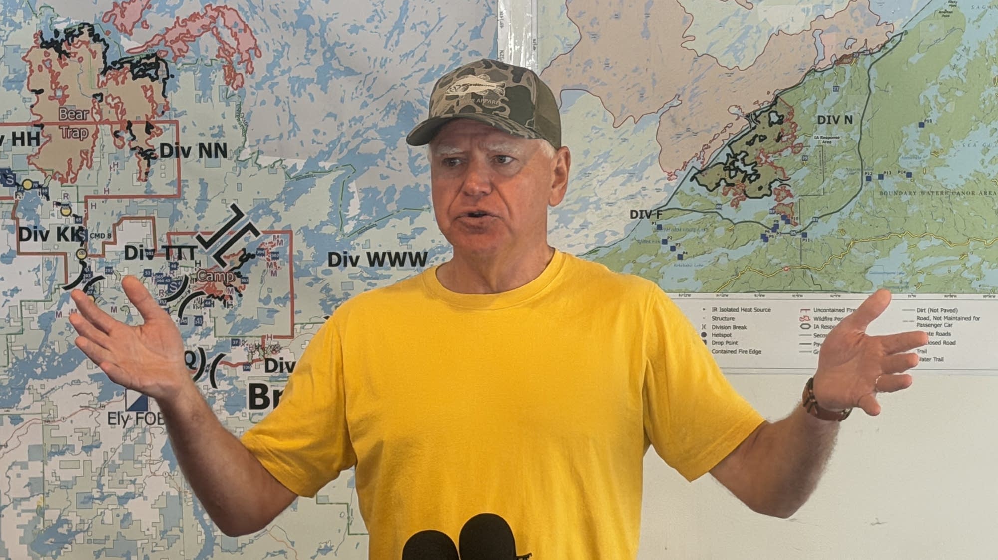 Gov Tim Walz may call special session for BWCA fire aid