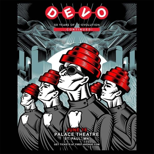 DEVO at the Palace Theatre on June 18, 2025