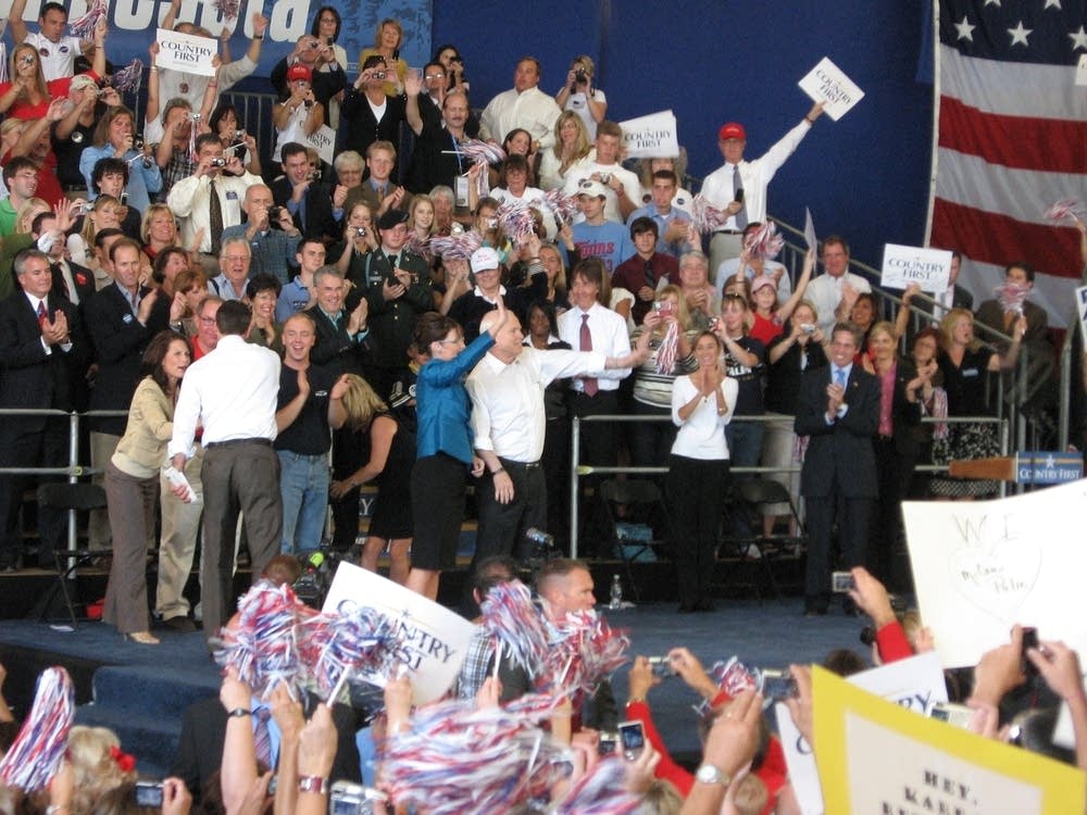 McCain and Palin in Blaine
