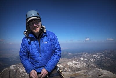 Fred Child summits Grand Teton