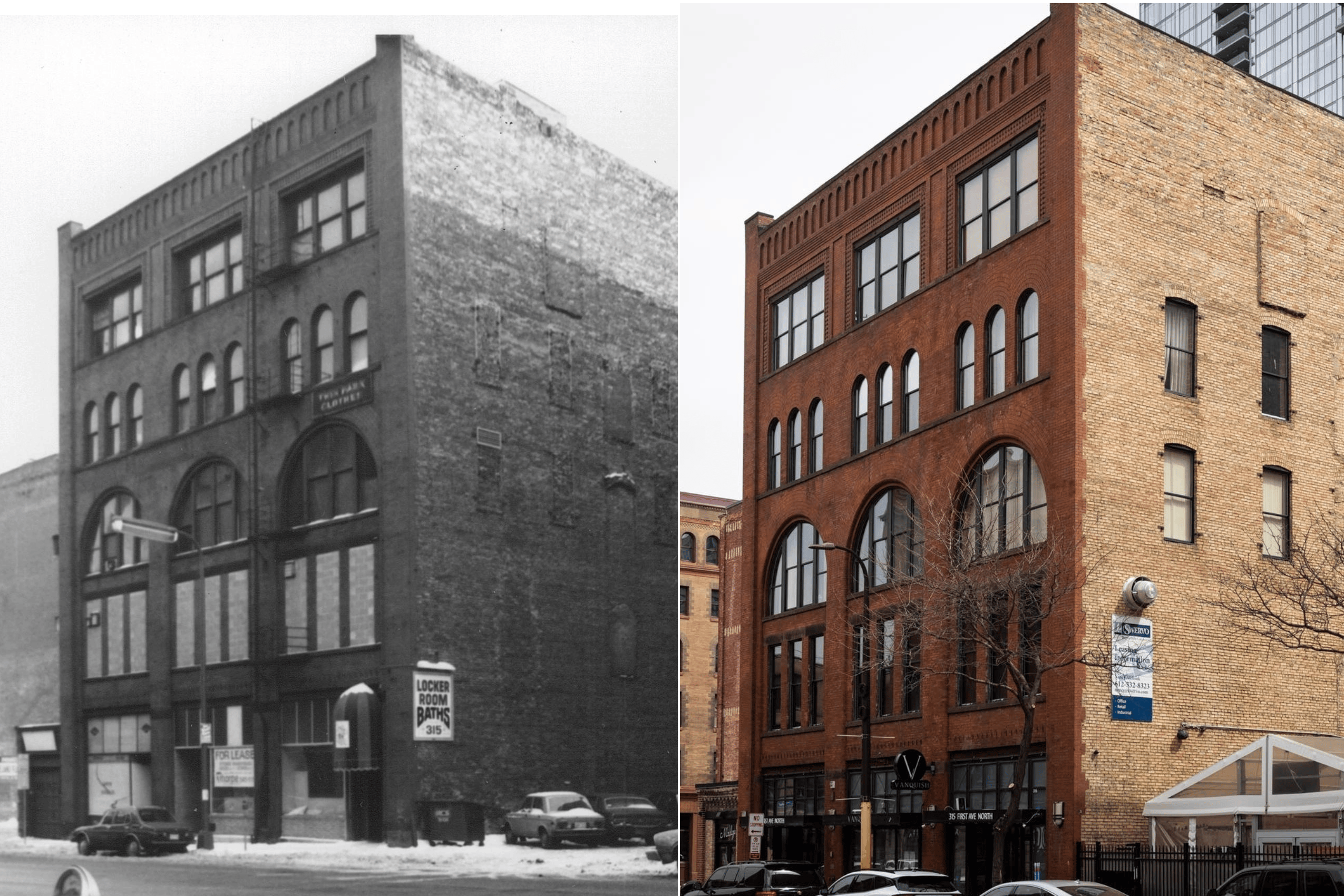 Side by sides of buildings