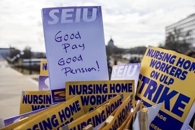 Nursing home workers launch strike across Twin Cities facilities