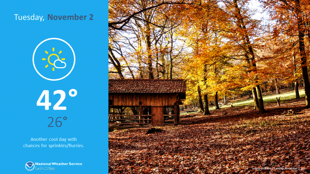 Frosty Tuesday morning; warmer later this week