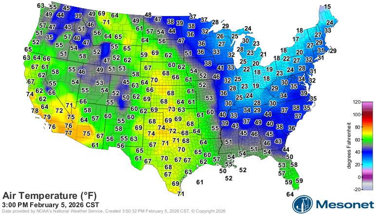 Thursday was warmest day in 3 weeks; even milder by Monday