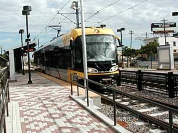 Light rail train