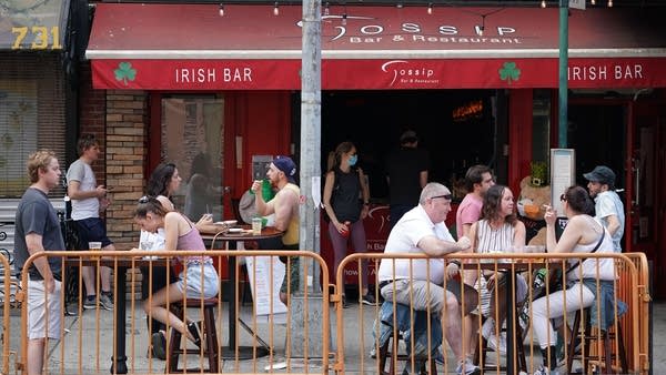 Some businesses can reopen and construction can start back up in New York City.