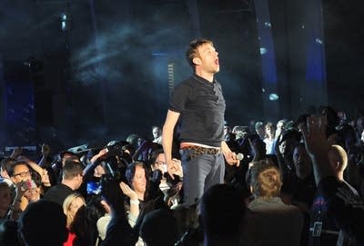 Blur live in Los Angeles, Calif. Oct. 20, 2015